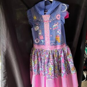 Nickelodeon Pink and Blue Kids Dress